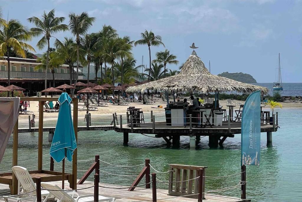 La Perle Ileenne, Vue Imprenable Sur La Mer. Les Trois-Ilets Extérieur photo